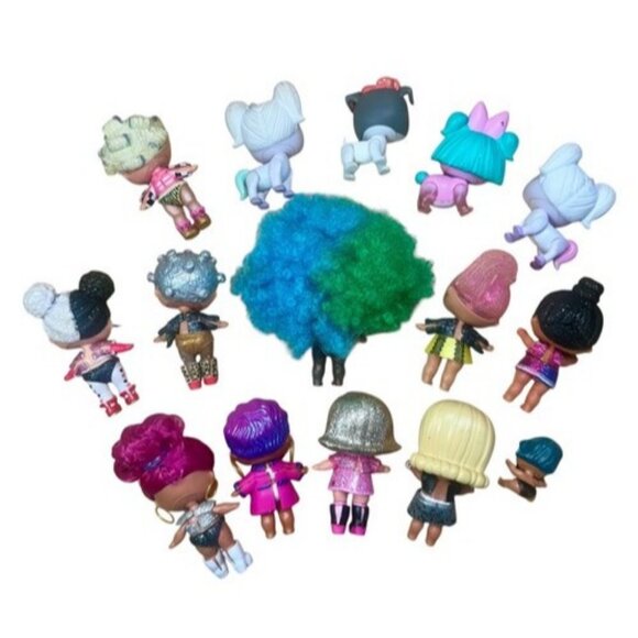 Lot Of 15 LOL SURPRISE DOLLS Tots Pets 1 Lil Sis Stocking Stuffers Christmas - Picture 2 of 3
